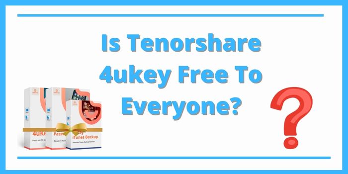 is tenorshare  4ukey free?